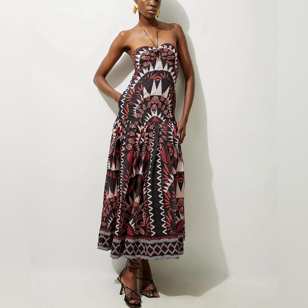 Karen Millen Maxi Halter Dress